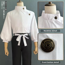Load image into Gallery viewer, HOLOUN Jujutsu JJK Manga Anime Yuta Okkotsu Cosplay Costume Wig Jacket Black Pants Uniform Rose Net Synthetic Halloween

