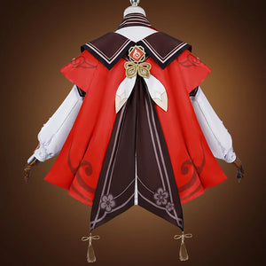 Hutao Cosplay Costume Game Genshin Impact New Skin Cherries Snow-Laden  Hutao Cosplay Costume Plus Size