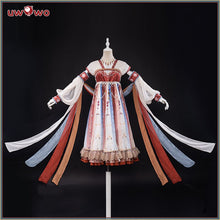 Load image into Gallery viewer, Lolita UWOWO Lolita Dress Chinese Traditional Fashion Dress Original Design Sunglow of Dunhuang Chinoiserie Lolita Dress
