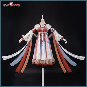 Lolita UWOWO Lolita Dress Chinese Traditional Fashion Dress Original Design Sunglow of Dunhuang Chinoiserie Lolita Dress