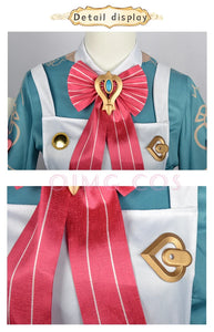 Genshin Impact Sigewinne Cosplay Costume Adult Carnival Uniform Wig Anime Halloween Party Costumes Masquerade Women Game