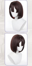 Load image into Gallery viewer, IN STOCK UWOWO Honkai Star Rail Cosplay Xueyi Wig Short Brown Hair Heat Resistant For Women Halloween Cosplay Wear
