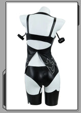 Load image into Gallery viewer, Game NieR:Automata A2 Cosplay Costume Wig Sexy Black Battle Suit For Women Girl Handsome Halloween Party A2 Role Play Outfit
