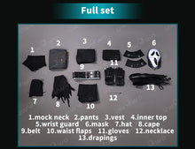 Load image into Gallery viewer, UWOWO Collab Series: Game Ghost Face Cosplay Costume Outfit With Masl S-2XL Halloween Costume
