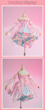 Load image into Gallery viewer, UWOWO Collab Series: Sakura Cosplay Anime Sakura Flower Fairy Cosplay Costume S-XL Flower Dress Pink Dress Halloween Cos
