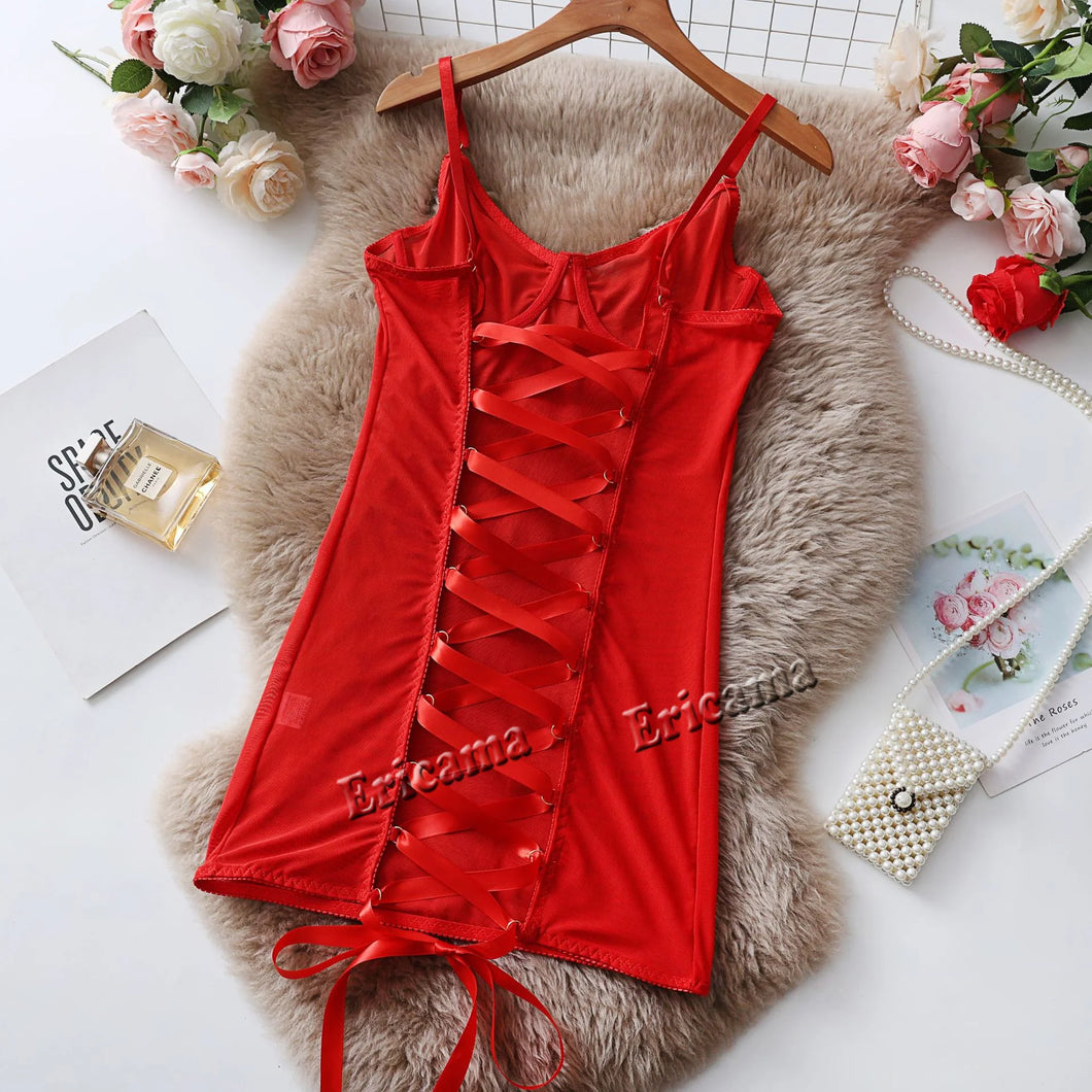 Women Transparent Bra And Panty Set Underwear Set Hot Erotic Sexy Costumes Underwear Open Bra Thong Sexy Lingerie Sets