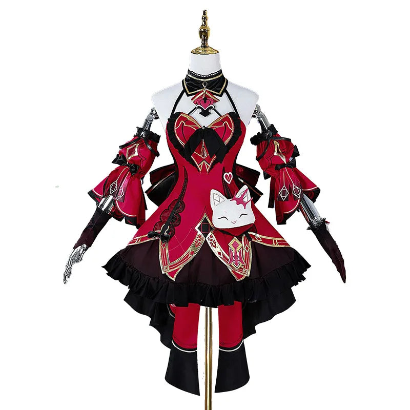 UWOWO Sparkle Cosplay Collab Series: Game Honkai: Star Rail Sparkle Hanabi Cosplay Costume Halloween Costume Christmas Costume