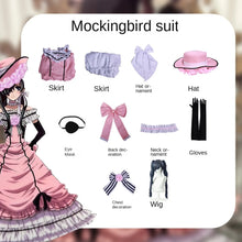 Load image into Gallery viewer, High-quality Black Butler Ciel Phantomhive Robin Dress Cosplay Costume Japanese Anime Carnival Party Uniform
