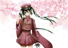 Load image into Gallery viewer, Anime Miku Cosplay Kimono Costumes Uniform Outfit Halloween Clothes For Women S-2xl Include Socks Gloves
