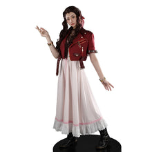 Load image into Gallery viewer, UWOWO Collab Series: Finall Fantasyy 7 Rebirthhh FF- 7 Aerithh Cosplay Costume Pink Dress Cosplay Long Dress
