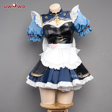 Load image into Gallery viewer, In Stock UWOWO Ayaka Cosplay Maid Costume Impact Fanart Kamisato Ayaka Cute Maid Dress Halloween Costumes Maid Outfit
