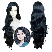 Load image into Gallery viewer, Yamagishi Yukako 120cm Long Wig Cosplay Black Blue Heat Resistant Hair Wig + Free Wig Cap
