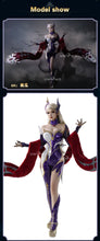 Load image into Gallery viewer, LAST BATCH UWOWO Evelynn Cosplay League of Legends/LOL: Coven Evelynn Cosplay Costume Bodysuit With Headpiece Halloween Cos
