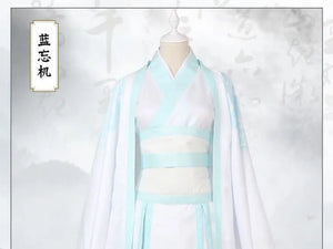 Grandmaster Of Demonic Cultivation Wei Wuxian Yi Ling Jiang Cheng Jiang Yan Li Lan Wangji Cospaly Costume Han Fu Halloween