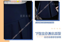 Load image into Gallery viewer, Fate Stay Night Saber Cosplay Costumes Wig Japanese Anime Sailor Uniforms Women Cosplay Dress Halloween Party Clothing Set
