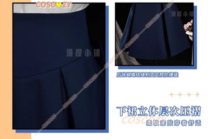 Fate Stay Night Saber Cosplay Costumes Wig Japanese Anime Sailor Uniforms Women Cosplay Dress Halloween Party Clothing Set