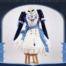 Load image into Gallery viewer, 【Wetrose】In Stock Focalors Furina Doujin Cosplay Costume SR Fontaine Hydro Waltz Dress Lolita Full Set Wig Halloween Xmas
