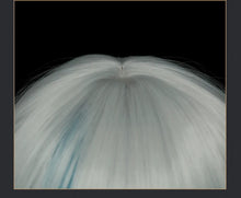 Load image into Gallery viewer, UWOWO Jinhsi Wig Game Wuthering Waves WuwWa Jinhsi  Cosplay Wig With Tonytail Long Hair Gray and Blue Hair
