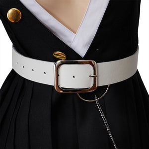 In Stock Anime Female Uzui Tengen Himejima Gyomei Cosplay Suit Women Sexy Black Dress Uzui Tengen Kimono Suit Halloween
