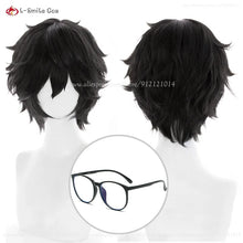 Load image into Gallery viewer, P3RE Amamiya Ren Cosplay Wig Black Wigs P5 JOKER Anime Cosplay Wig For  Kurusu Akira Heat Resistant Synthetic Hair Halloween
