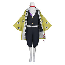 Load image into Gallery viewer, Anime Himejima Gyomei Costume Have Bracelet Male Shirt Pants Cloak Belt Robe Japanese Outfits Halloween Suit Man Women Uniform

