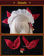 Load image into Gallery viewer, LAST BATCH UWOWO Sparkle Cosplay Game Honkai Star Rail Sparkle Maid Cosplay Costume with Bow Headwear Halloween Costume
