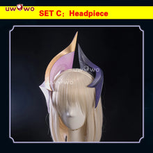 Load image into Gallery viewer, LAST BATCH UWOWO Evelynn Cosplay League of Legends/LOL: Coven Evelynn Cosplay Costume Bodysuit With Headpiece Halloween Cos
