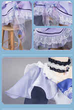 Load image into Gallery viewer, LAST BATCH UWOWO Kokomi Cosplay Maid Dress Genshin Impact Cosplay Maid Halloween Costume Artist's Exclusive Cosplay Women Outift
