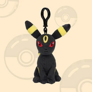 Genuine Pokemon Eevee Umbreon Espeon Kawaii Plush Toy Pendant School Bag Backpack Pendant Key Ring Doll Birthday Christmas Gift