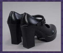 Load image into Gallery viewer, LAST BATCH UWOWO Fischl Cosplay Shoes Genshin Impact Fanart Cosplay Fischl Costume Shoes Fischl Maid Dress Cosplay Heels Boots
