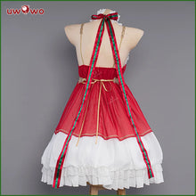 Load image into Gallery viewer, 【Only S to XL】UWOWO Traveler Lumine Cosplay Costume Genshin Impact Cosplay Fanart: Christmas Costume Halloween Outfit Full Set
