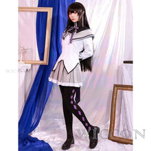 Load image into Gallery viewer, Anime Magical Girl Puella Magi Madoka Magica Cosplay Costumes Akemi Homura Kaname Halloween Costumes for Women Lolita Dress
