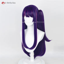 Load image into Gallery viewer, High Quality Hoshino Ai Cosplay Wig Anime Cosplay 80cm Purple Highlight Rose Pink Wig With Headwear Heat Resistant Hair Party
