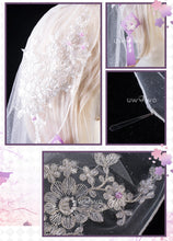 Load image into Gallery viewer, IN STOCK UWOWO Musashii Cosplay Game Azur Lanee Musashii Oath Dress &#39;Purest Wisteria&#39; Bride Cosplay Costume Halloween Costume
