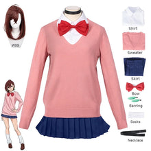 Load image into Gallery viewer, Dandadan Momo Ayase Cosplay Costume Wig Anime DAN DA DAN School Uniforms Halloween Party Outfits for Women

