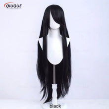 Load image into Gallery viewer, 73 Colors 100cm Long Straight Cosplay Wig Anime Compatible Universal Omopinenet Heat Resistant Synthetic Hair Wigs + Wig Cap
