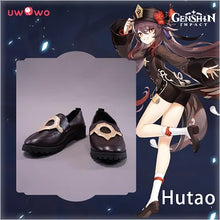 Load image into Gallery viewer, IN STOCK UWOWO Game Genshin Impact HuTao Cosplay Costume Hu Tao Halloween Maid Costume Christmas Outfit Dress Cosplay Role Play
