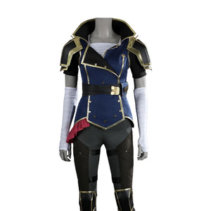 IN STOCK UWOWO Collab Series：Vi Cosplay  League of Legends/LOL Arcane Season 2 Vi Cosplay Costume Halloween Costume