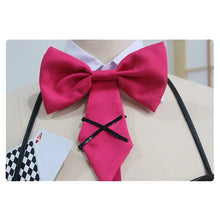 Load image into Gallery viewer, Miku Rabbit Hole Cosplay Wig Black Patent Leather Bunny Girl Sexy Cute Halloween Cosplay Costumes Headdresses Clothes Bows G # 1
