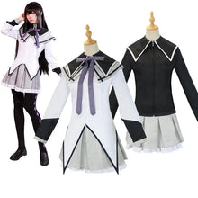 Load image into Gallery viewer, Anime Magical Girl Puella Magi Madoka Magica Homura Akemi Kaname Madoka Cosplay Costume Fighting Uniforms for Mahou Shoujo
