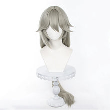 Load image into Gallery viewer, IN STOCK UWOWO Game Zenless Zone Zero/ZZZ Rina Alexandrina Maid Dress Wig Cosplay Hair Long Grey Hair
