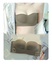 Load image into Gallery viewer, Big Breasts Underwear Sexy Lingerie S-Xl Plus Size Front Buckle Seamless One-piece Bra Cup Invisible Strapless Bra For Women

