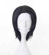 Load image into Gallery viewer, HOLOUN Jujutsu JJK Manga Anime Yuta Okkotsu Cosplay Costume Wig Jacket Black Pants Uniform Rose Net Synthetic Halloween
