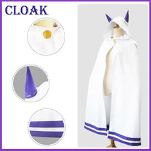 Load image into Gallery viewer, Re Zero Kara Hajimeru Isekai Seikatsu Emilia Cosplay Costumes Cloak Wig Women Dress with Headdress for Halloween Party Carnival
