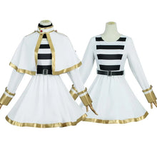 Load image into Gallery viewer, Frieren Cosplay Costume Frieren Dress with Ears Stockings for Anime Comic Con Frieren Outfits
