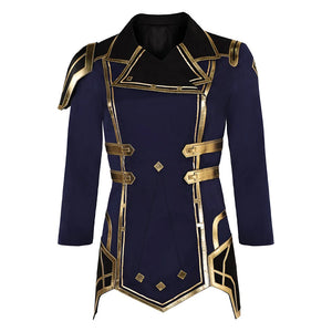 Arcane Caitlyn Cosplay Fantasy Kiramman Hat Coat Clothing Game LoL Costume Disguise Women Roleplay Fantasia Outfits