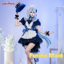Load image into Gallery viewer, LAST BATCH UWOWO Genshin Impact Fanart Furina Focalors Hydro Archon Maid Cosplay Costume
