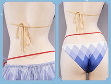 Load image into Gallery viewer, LAST BATCH UWOWO Ganyu Cosplay Swimsuit Exclusive Game Genshin Impact Fanart Ganyu Costume Swimming Bra Panties Full Halloween
