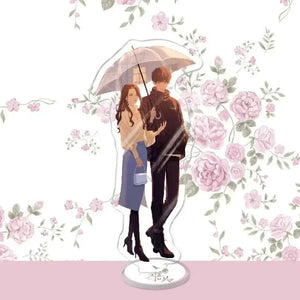 Chinese Drama The First Frost Bai Jingting Zhang Ruonan Photo Stand Figures Sang Yan Wen Yi Fan Model Plate Standing Up Desk