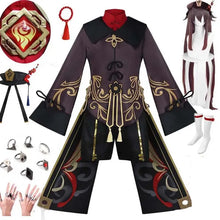 Load image into Gallery viewer, Hutao Cosplay Femme Halloween Costume Anime Clothes For Women Disfraz Mujer Adulta For Adults Ropa Para Hu Tao  outfits

